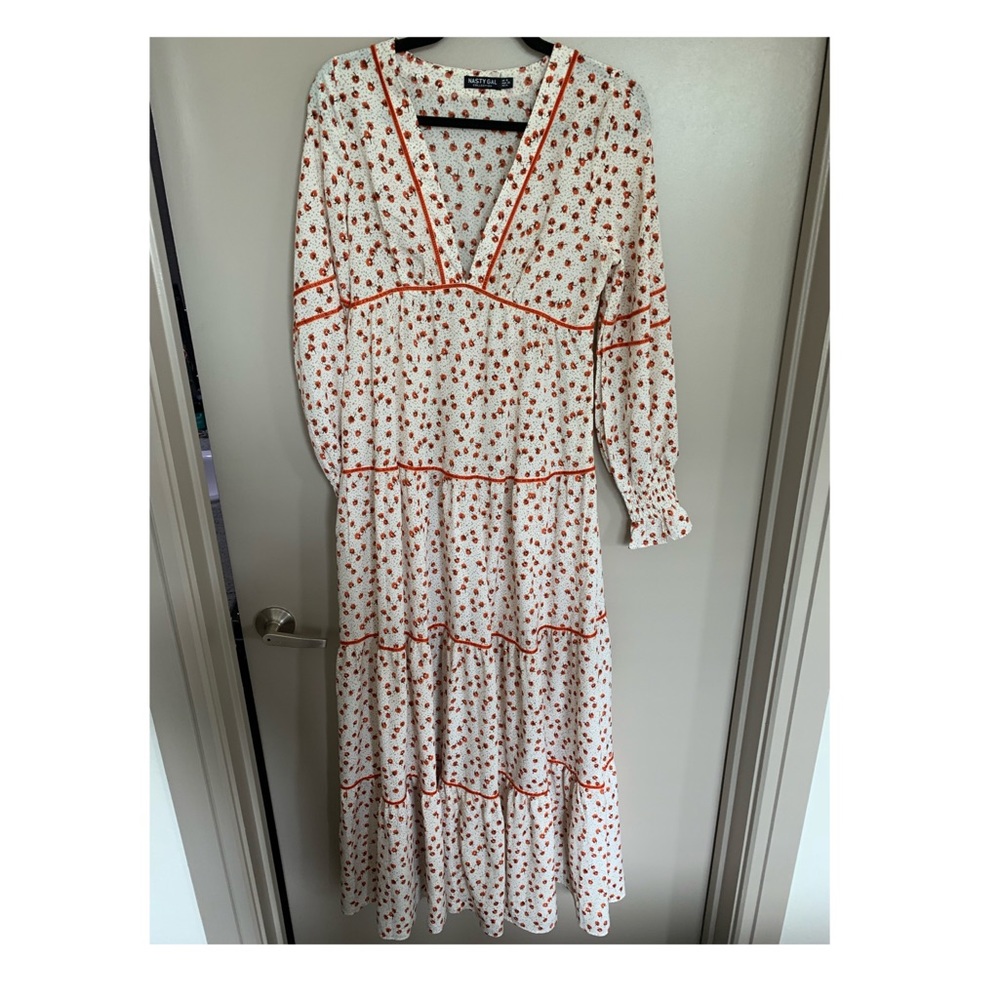 Topshop long sleeve dress